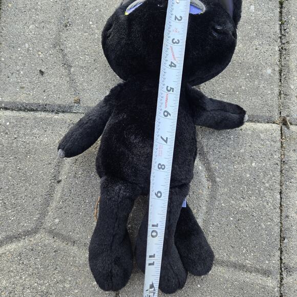 Doozie Drowsy Black Cat Plush. Noc The Black - Picture 7 of 7